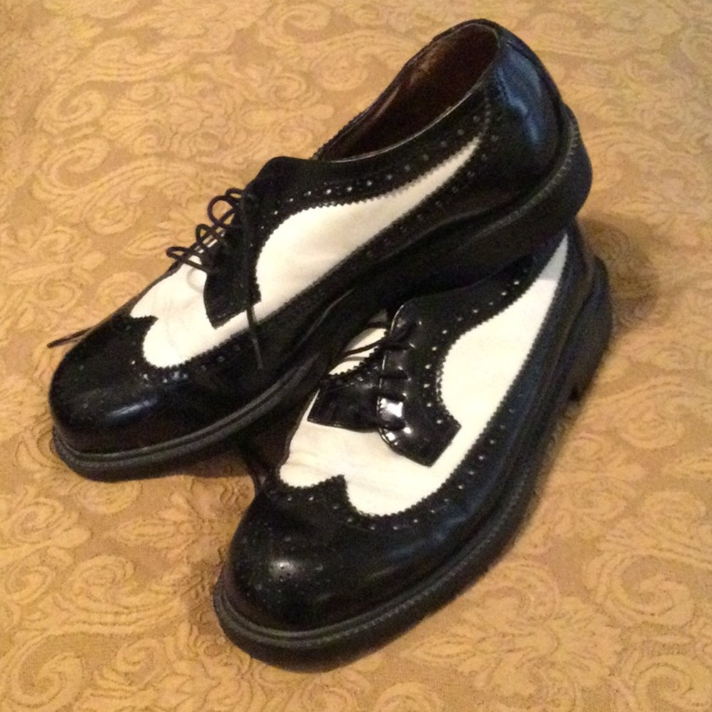 Women’s Black and White, Spectator, Tie Oxford